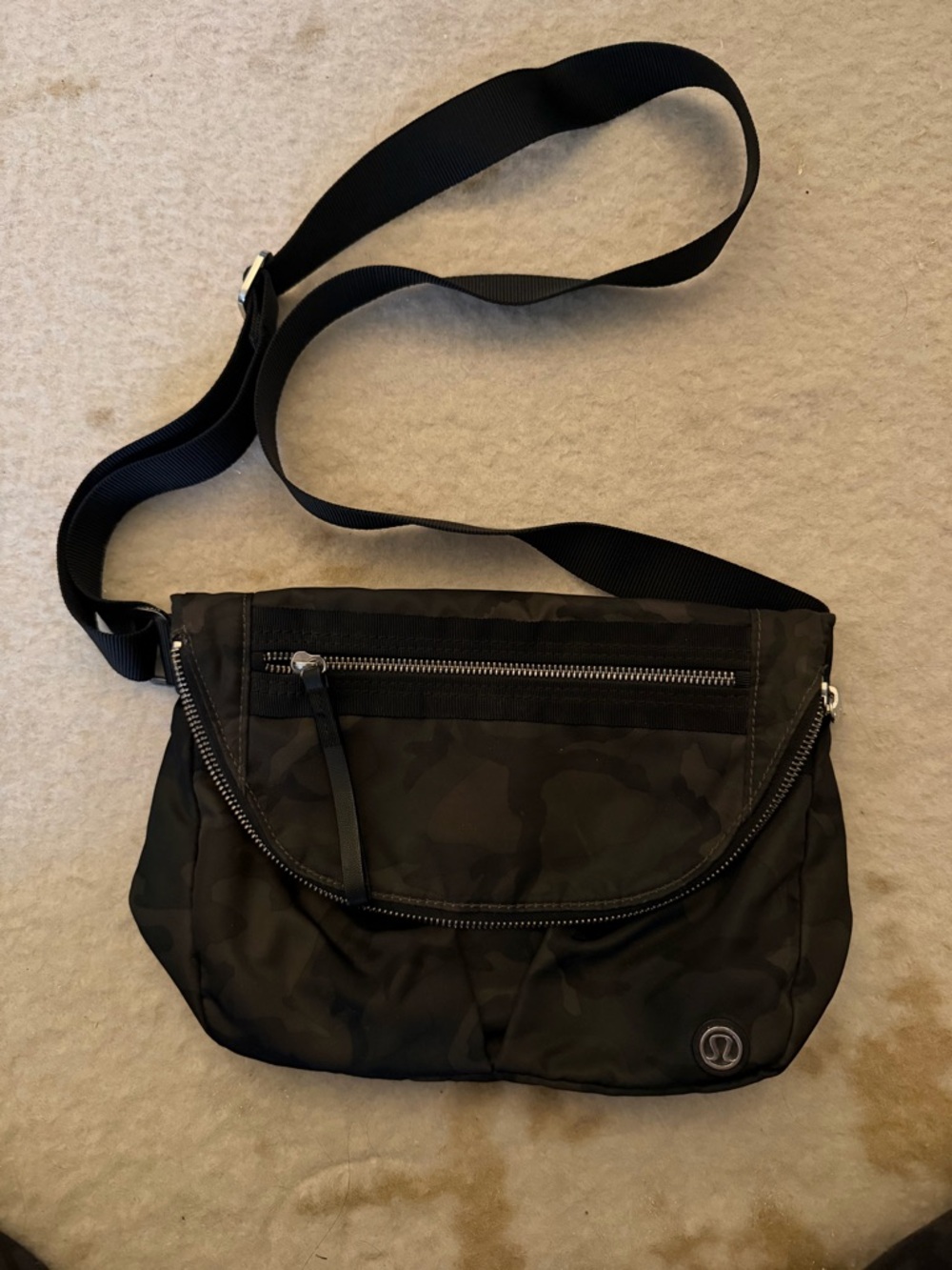 Lululemon Camouflage Crossbody Bag